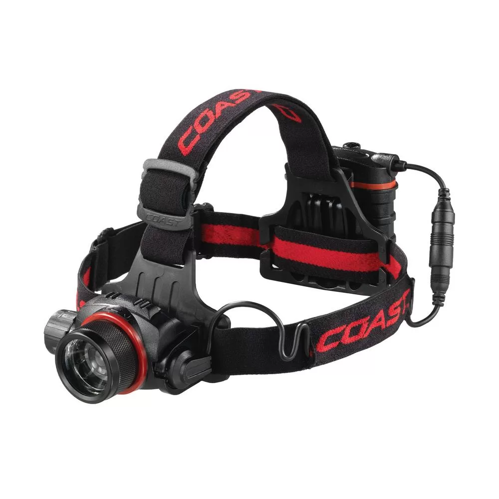 Coast HL8R 800 Lumens Rechargeable Focusing LED Headlamp Hiking and Camping