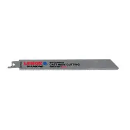 8-. Diamond-Grit Reciprocating Saw Blade Tough Materials Lenox