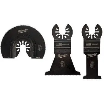 Milwaukee Tool 49-10-9004 3 Piece Wood Blade Set Fast and Clean Cuts