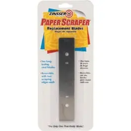 2-Pack Paper Scraper Replacement Blades Cleaning and Scraping Tools Zinsser