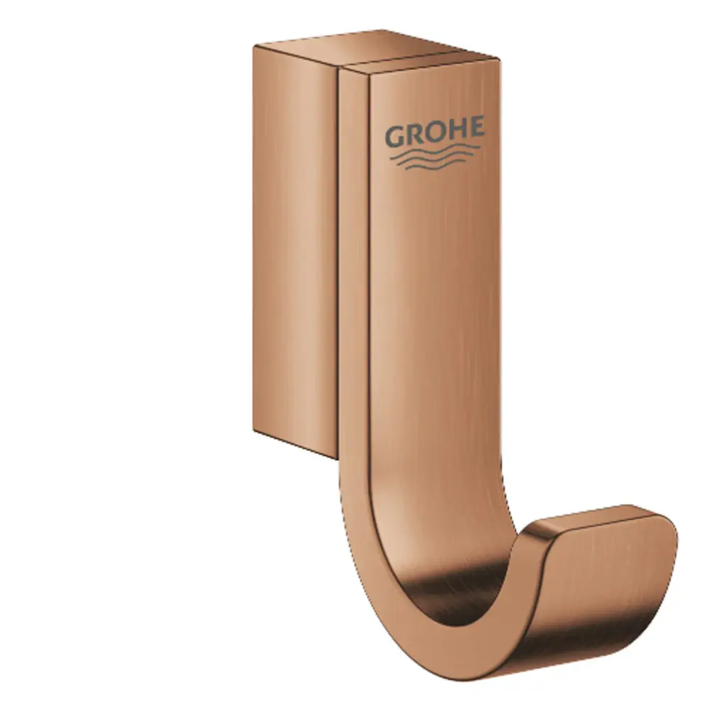 Grohe Selection Robe Hook Brushed Warm Sunset - 41039DL0 - Flawless Your Bathroom
