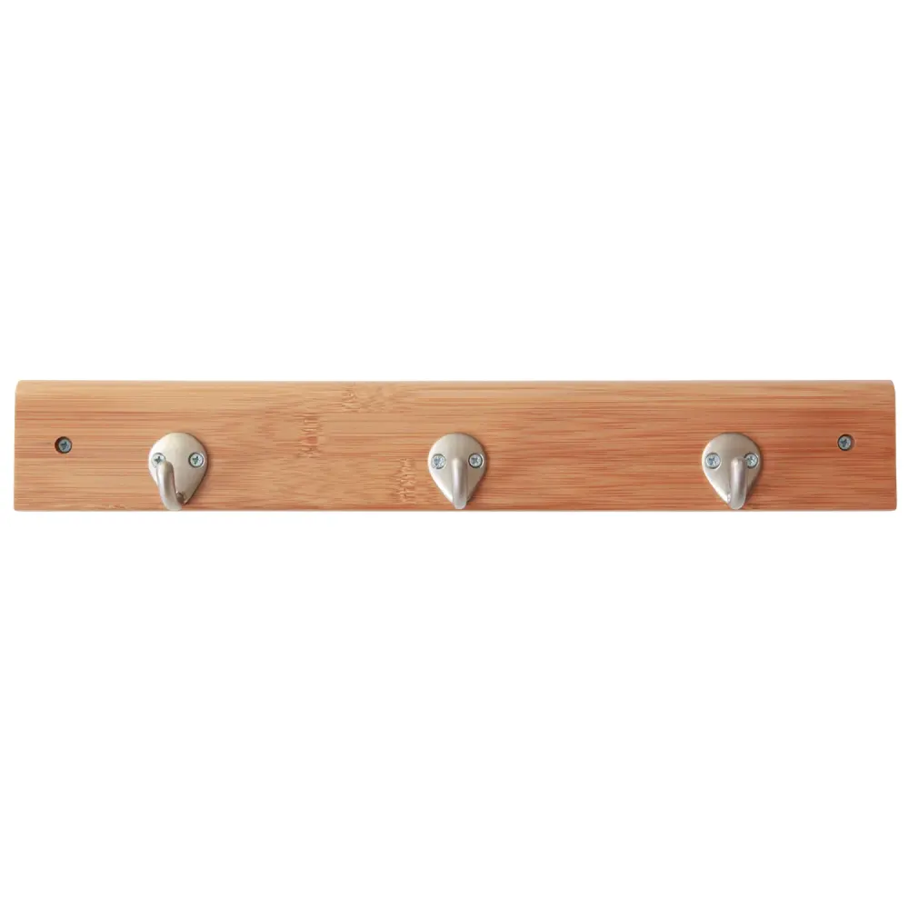 Soap Dispenser Bamboo Stainless Hardened Towel Wall Hooks