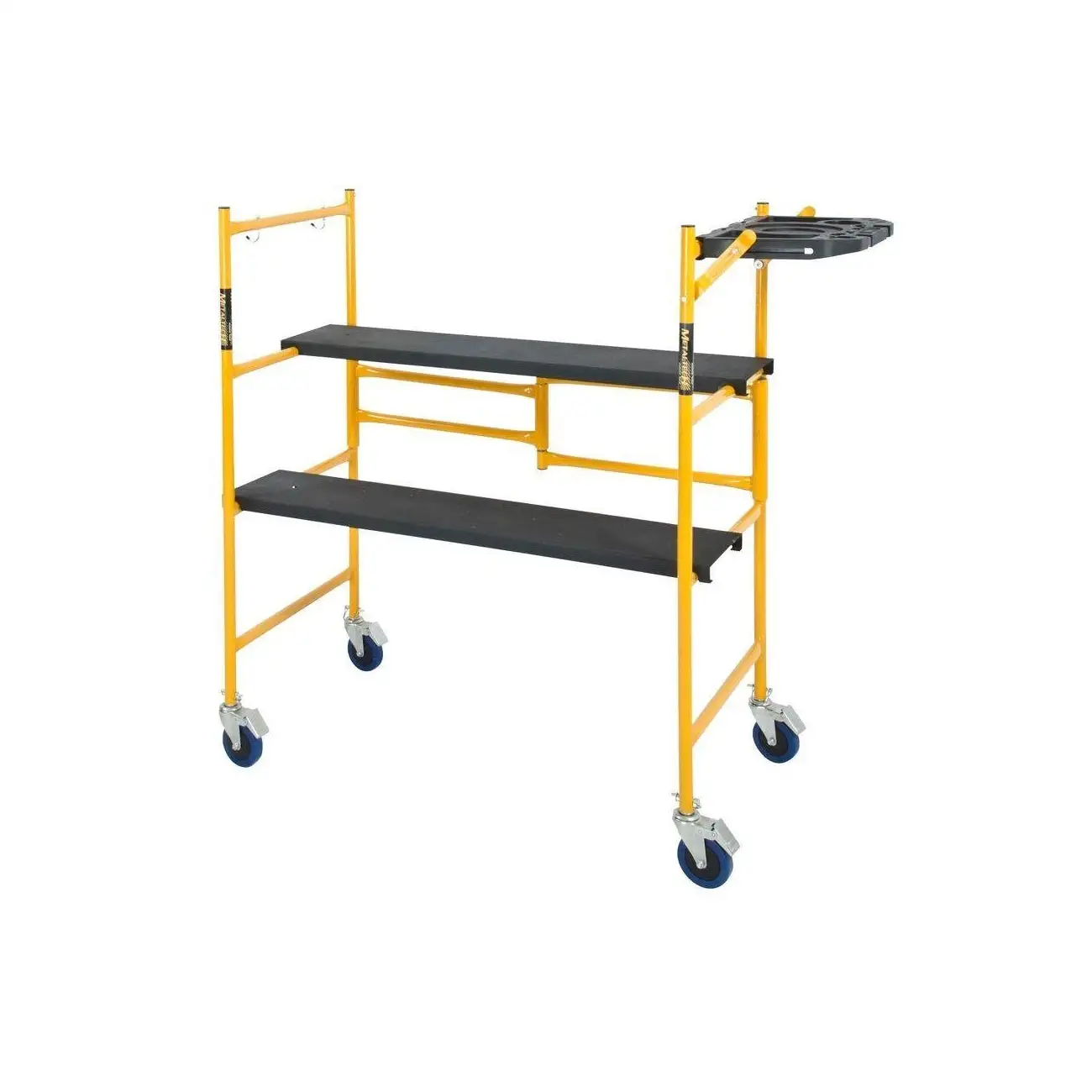 MetalTech I-IMCNT Mini Rolling Scaffold Tool Shelf 500 lbs Capacity Portable Work Platform
