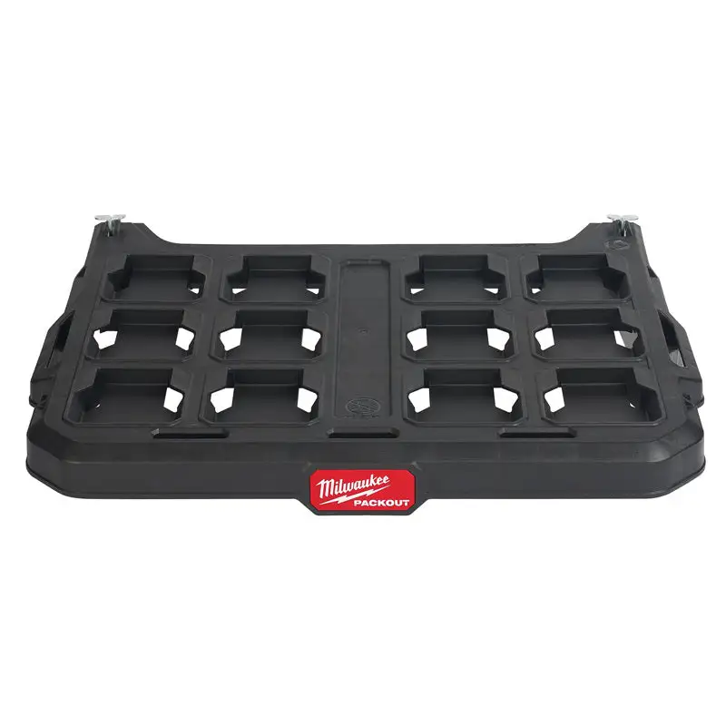 Milwaukee PACKOUT 22 . Rolling Modular Tool Box Black Red