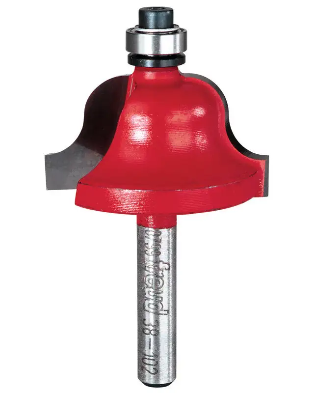 Freud 1-3/8 Inch Diameter 1-3/8 Inch Radius 2-3/8 Inch Length Carbide Roman Ogee Router Bit