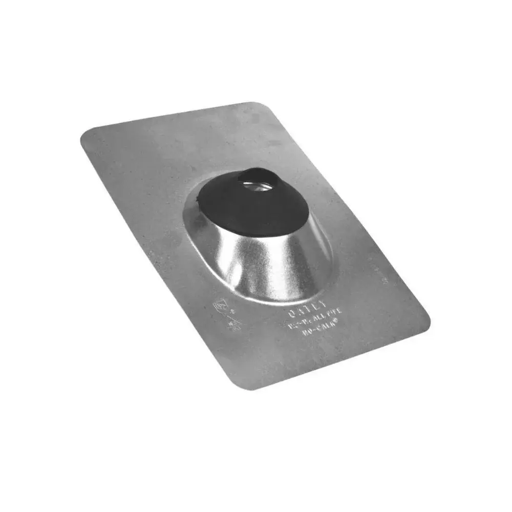 11840 OATEY 1.25" – 1.5" Galvanized No-Calk 9" x 12.5" Base Roof Flashing