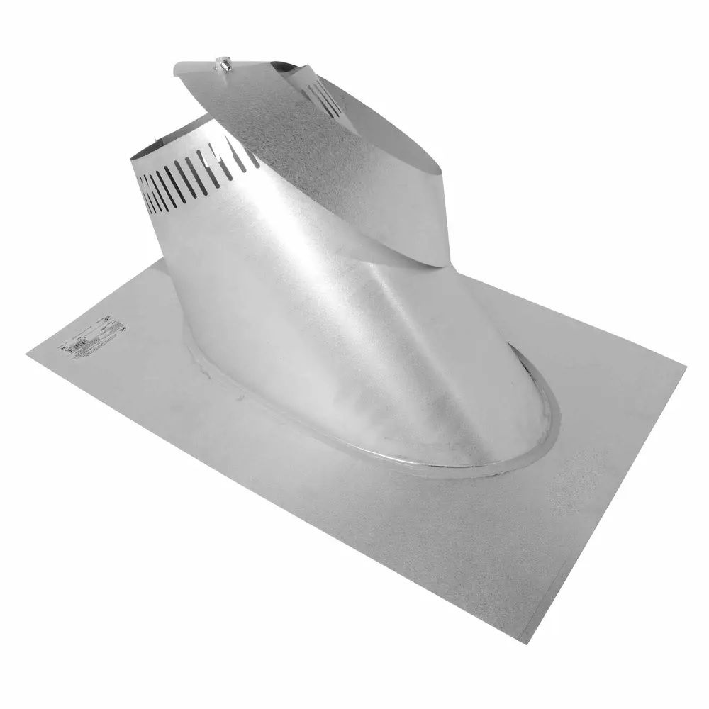 Adjustable Flashing Roof Slope from 6/12 to 12/12, 6'' Chimney