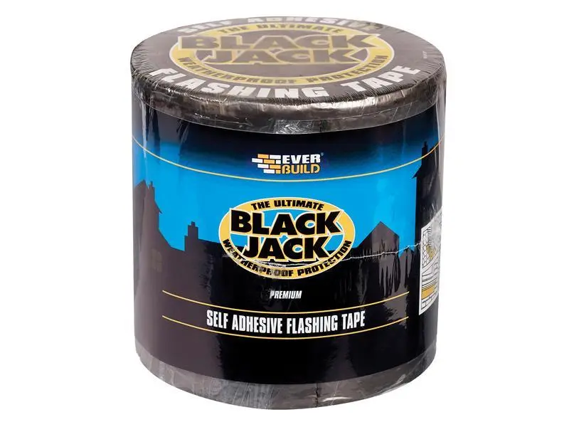 Everbuild Midnight Jack Flashing Tape, DIY 150mm x 3m