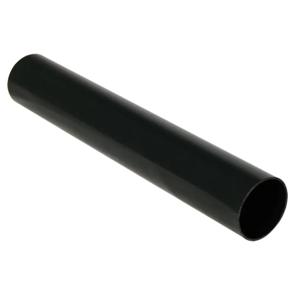 FloPlast Round 50mm Downpipe 2 Metre Jet-black
