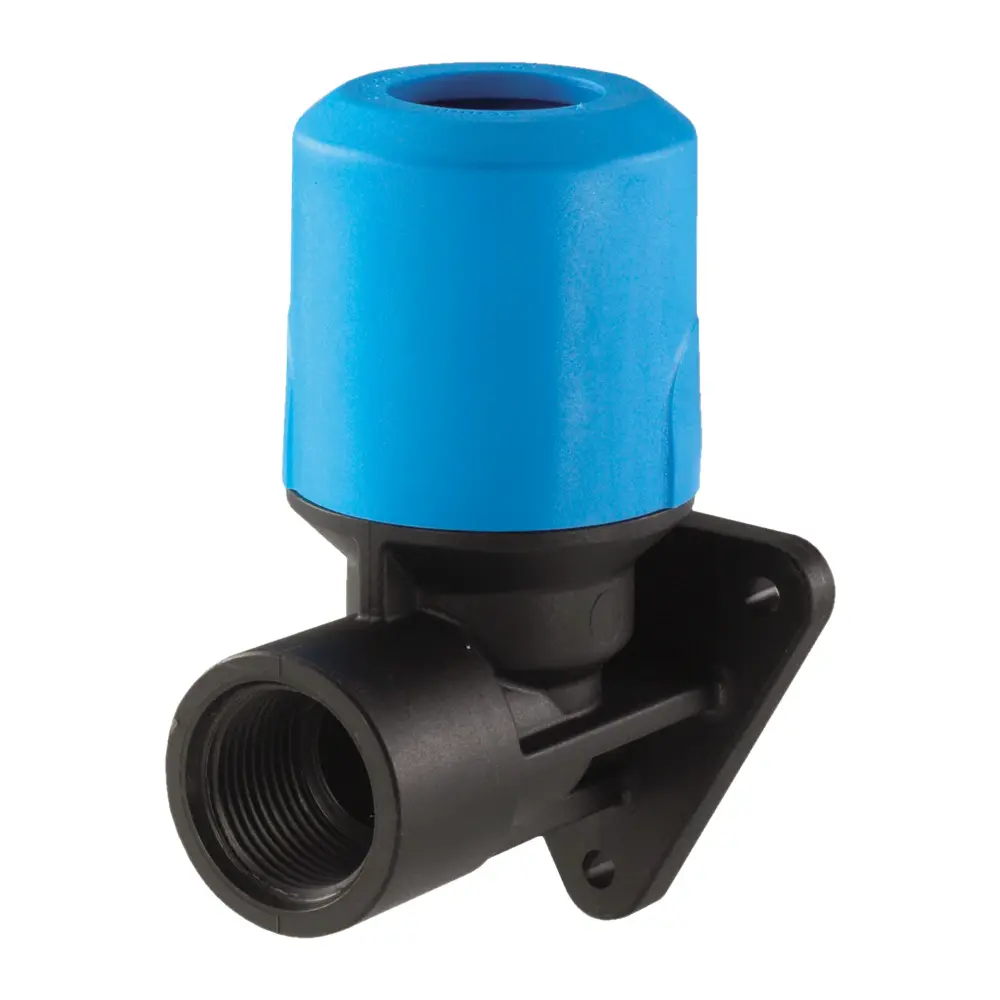 John Guest Speedfit Azure Wallplate Elbow 20mm X 1/2" UGPWB2014