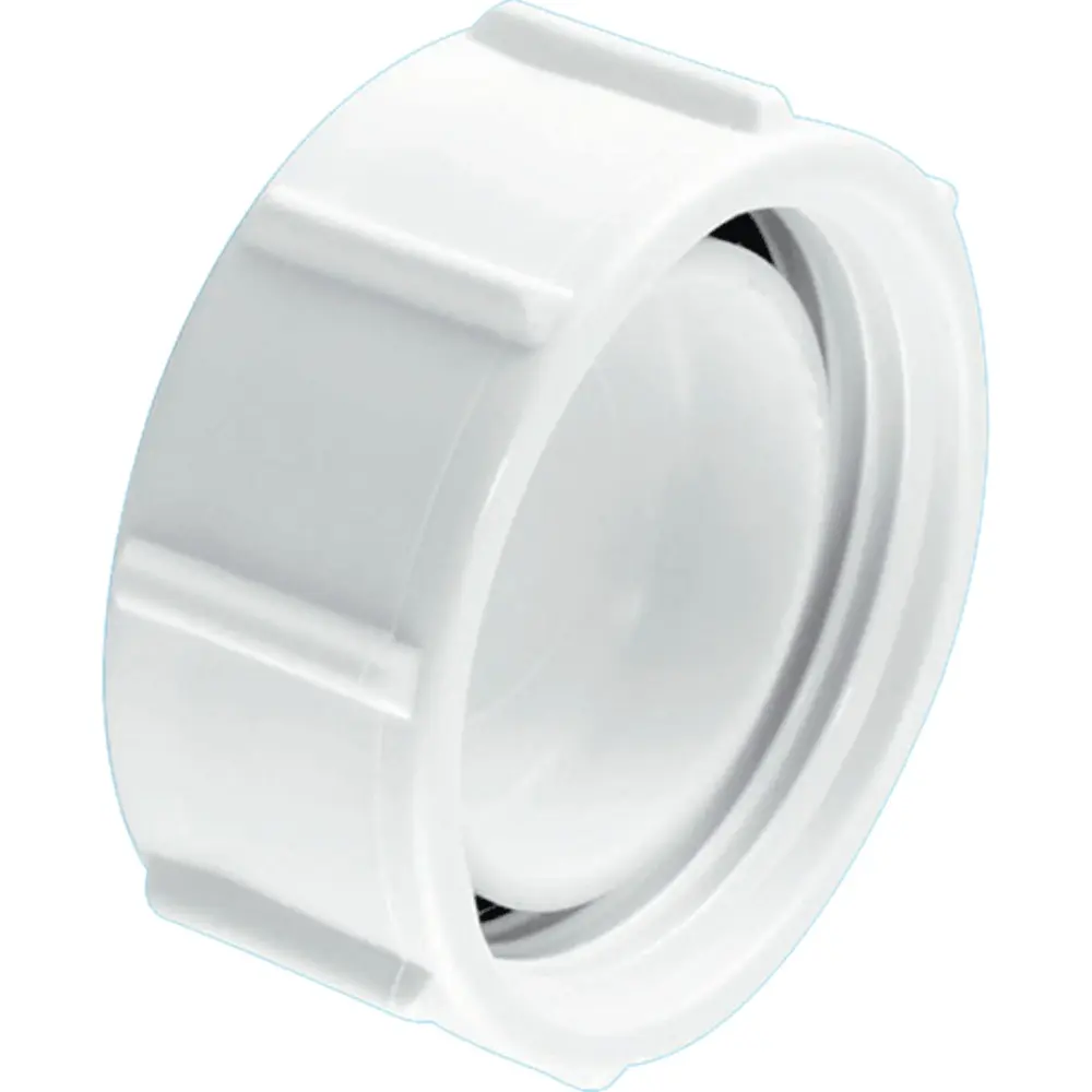 McAlpine T23 1½" Blank Cap nut BSP threads