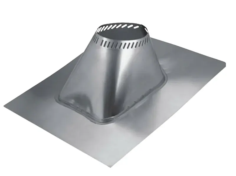 Selkirk 206825 Roof Flashing, 28-1/2 OAL, 24 OAW, Rust-resistant Steel, : 6 Dia Pipe