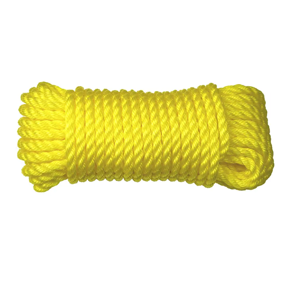 3-Strand Twisted Polypropylene Rope, 3/4'' x 25'