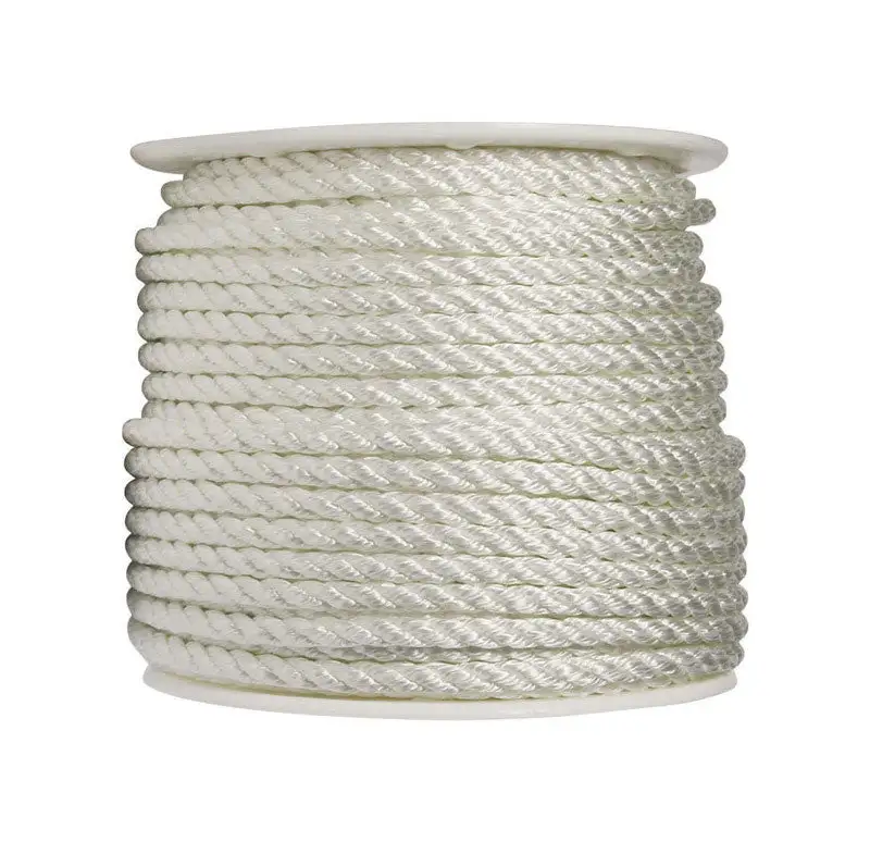 Wellington 1/2 . Dia. x 300 ft. L White Twisted Nylon Rope Pack 300 Koch