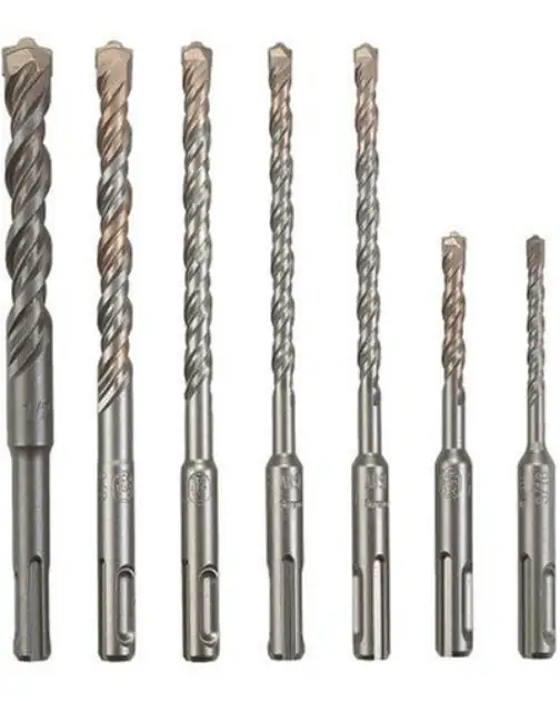 Bosch HCK001 SDS-Plus Bulldog Rotary Hammer Bit Sets 7-Piece Versatile Drilling