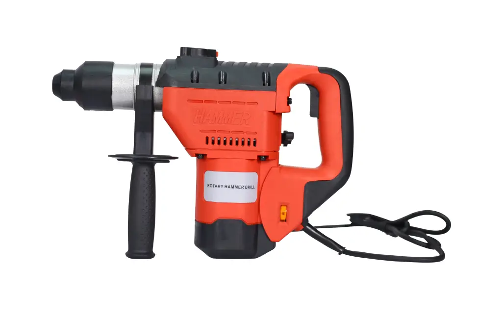 Rotary Hammer 1100W Red Black 1-1/2 Inch SDS Plus Rotary Hammer Drill 3 Functions g-h