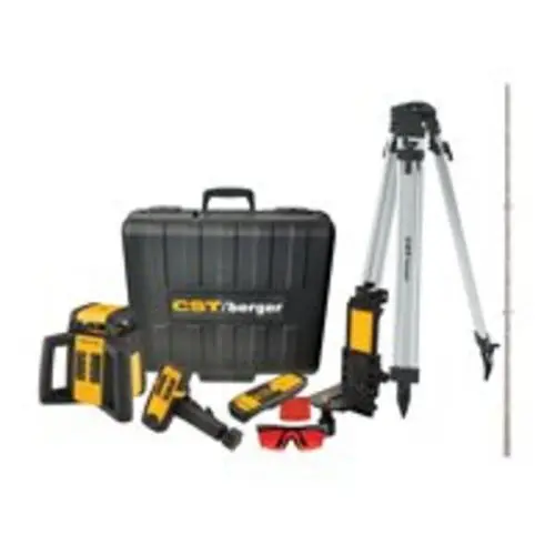 CST/Berger RL25HVCK Rotary Laser Complete Kit Tripod and Receiver Leveling