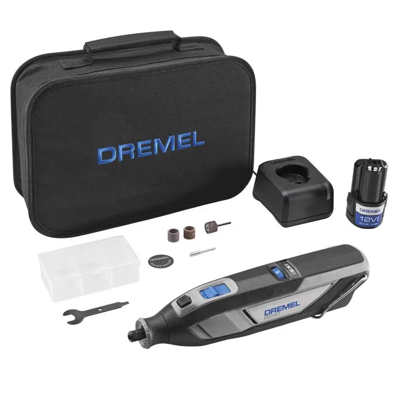 Dremel 12V Cordless Rotary Tool Kit Accessories DIY Projects