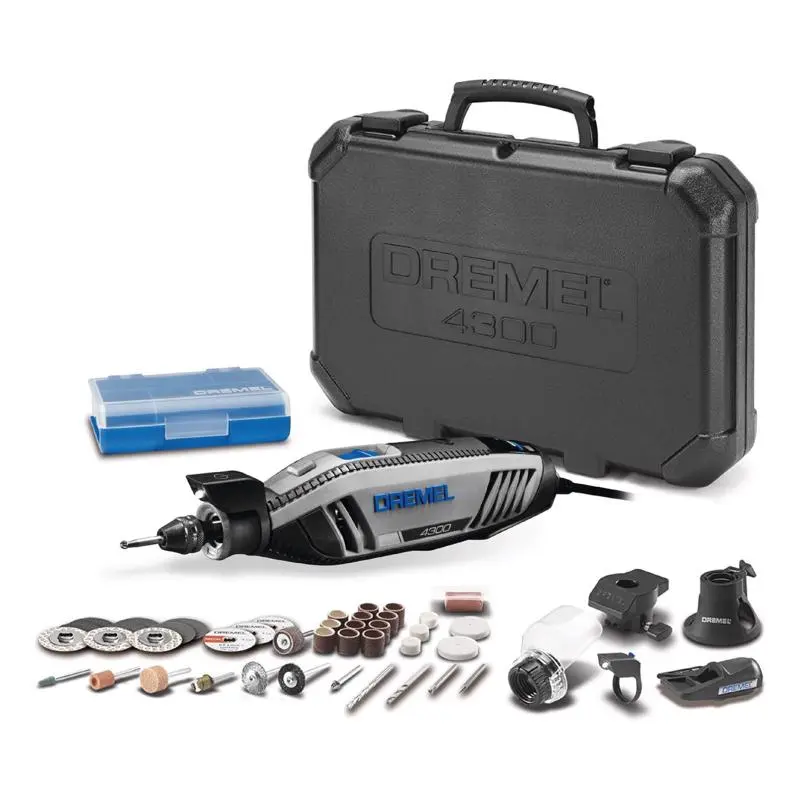 Dremel 1.8A 120V Corded Rotary Tool 35000 RPM Accessories