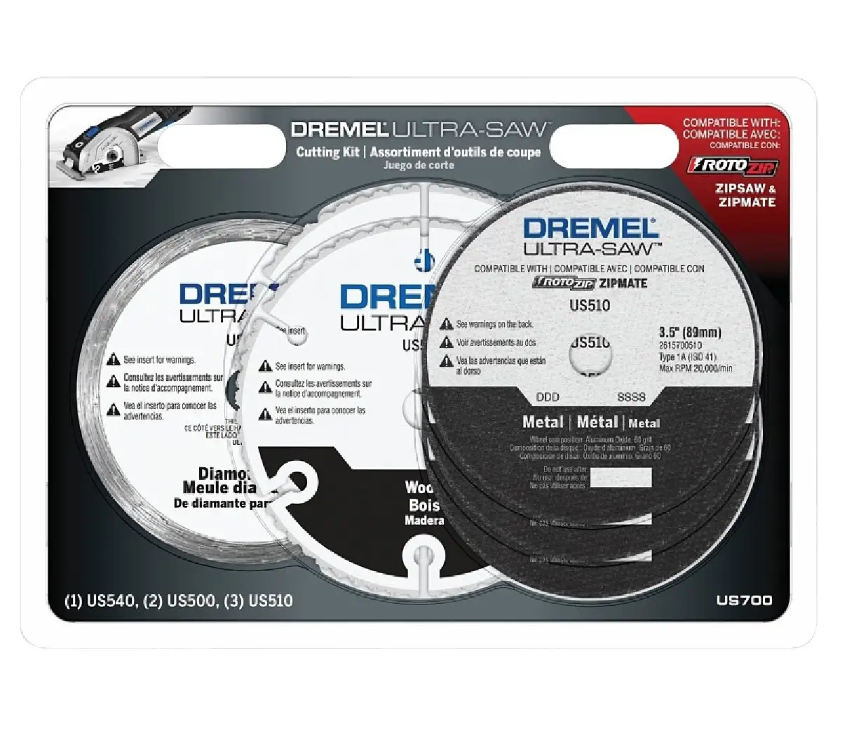 Dremel US700 Ultra-Saw Rotary Tool Cutting Kit Multi-Purpose DIY Tool