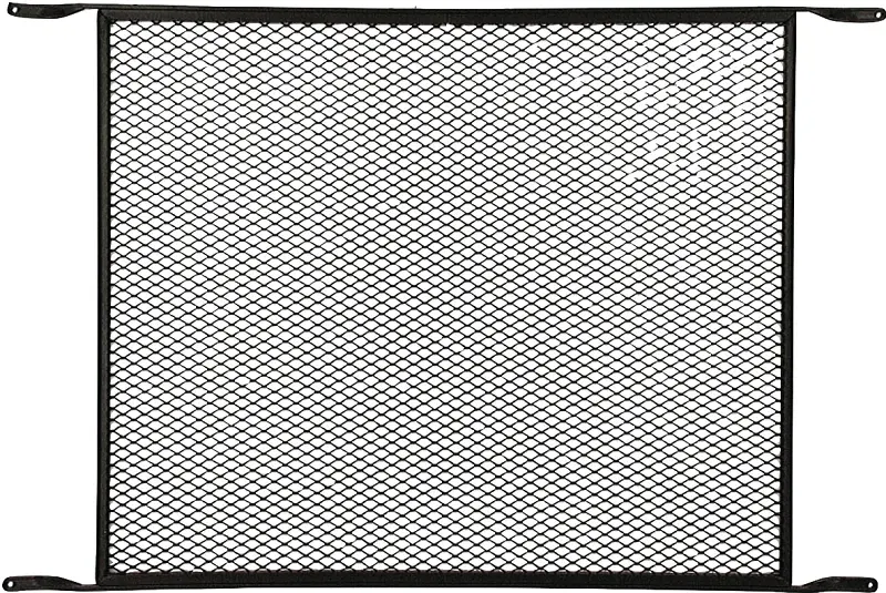 M-D 33324 Door Grill, 20.38 W, 30-1/4 H, Aluminium, Bronze
