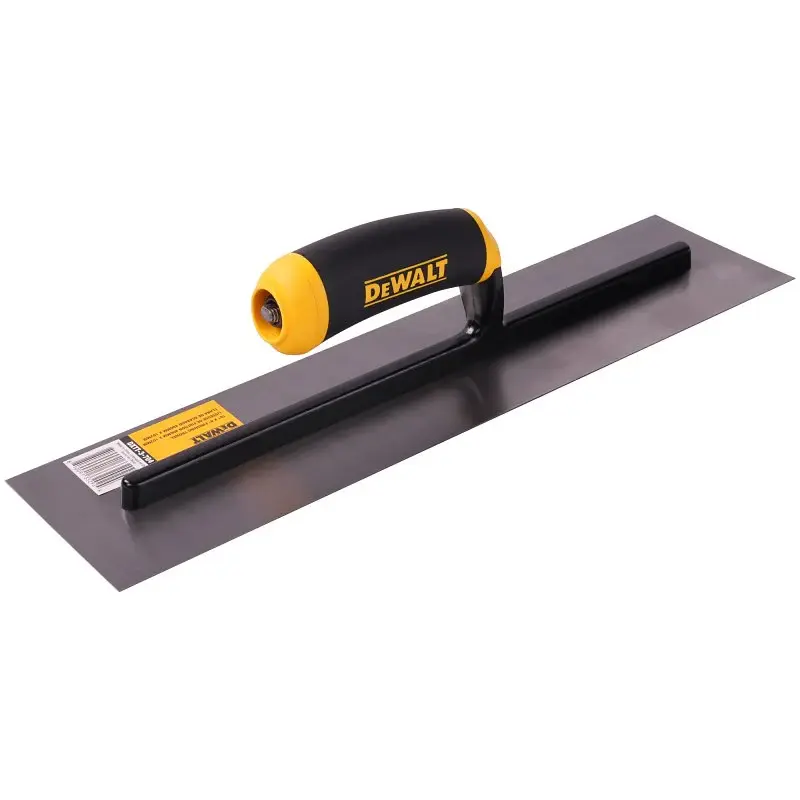 DEWALT DXTT-3-704 Finishing Trowel, 16 L Blade, 4 W Blade, Carbon Alloy Blade, Square End, Soft Grip Handle