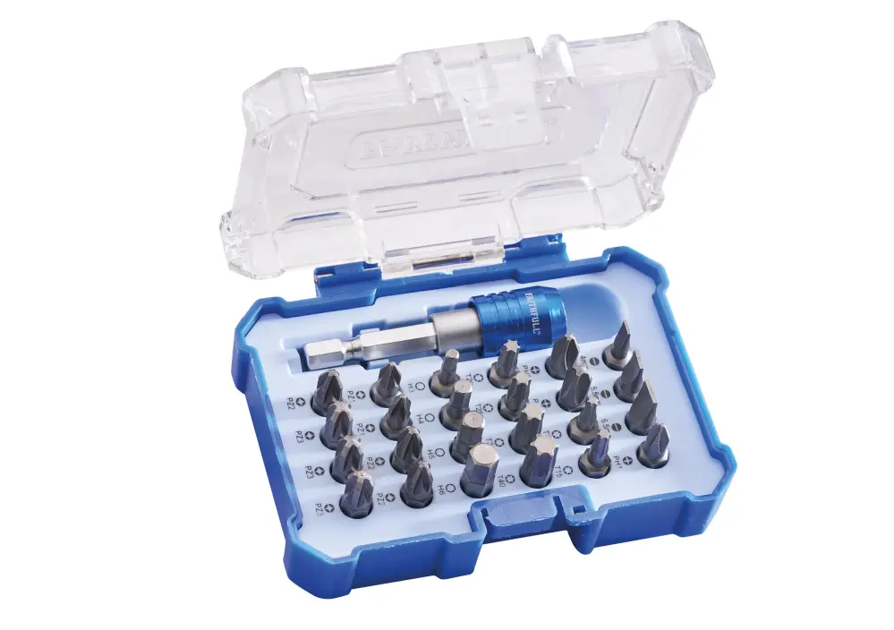 Faithfull 25 Piece Quick Adapt Bit Set