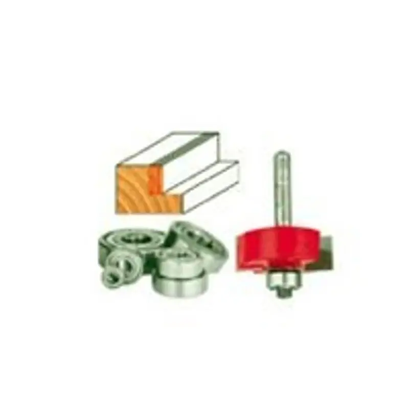 Freud 32-524 Router Bit, 1-3/8 Dia Cutter, 2-1/4 OAL, 1/2 Dia Shank, 2-Cutter, Carbide