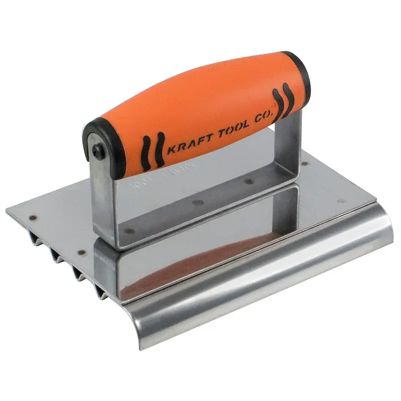 Kraft 6" x 4-1/2" Safety Step Edger/Groover ProForm® Handle
