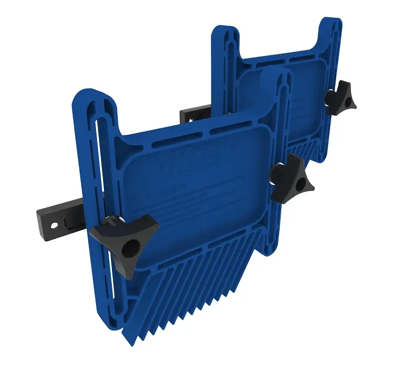 Kreg PRS3020 Featherboard, Plastic, Navy, : Standard 3/8 x 3/4 (9mm x 19mm) miter slot