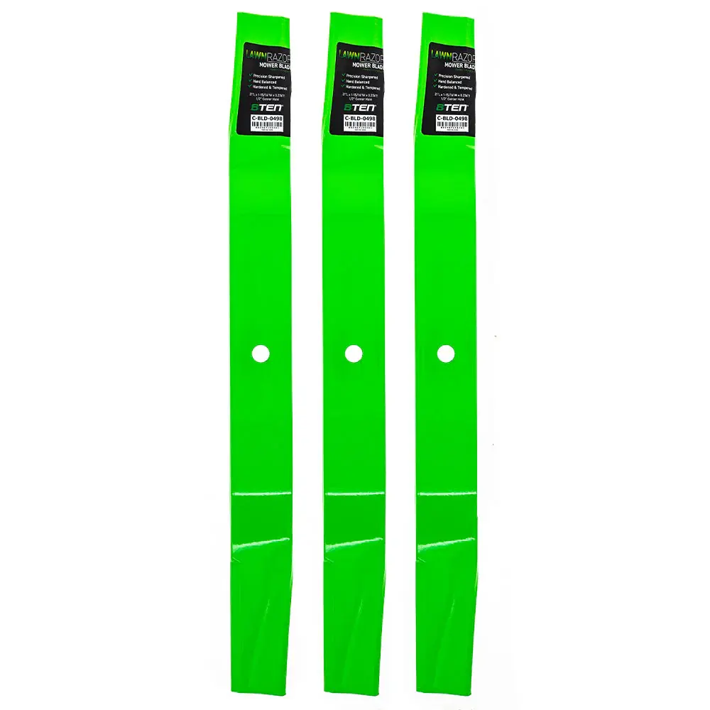 LawnRAZOR High Lift Blade Cub Cadet IH-83614-C1 759P3411 759-3839 759-3411 | SET THREE