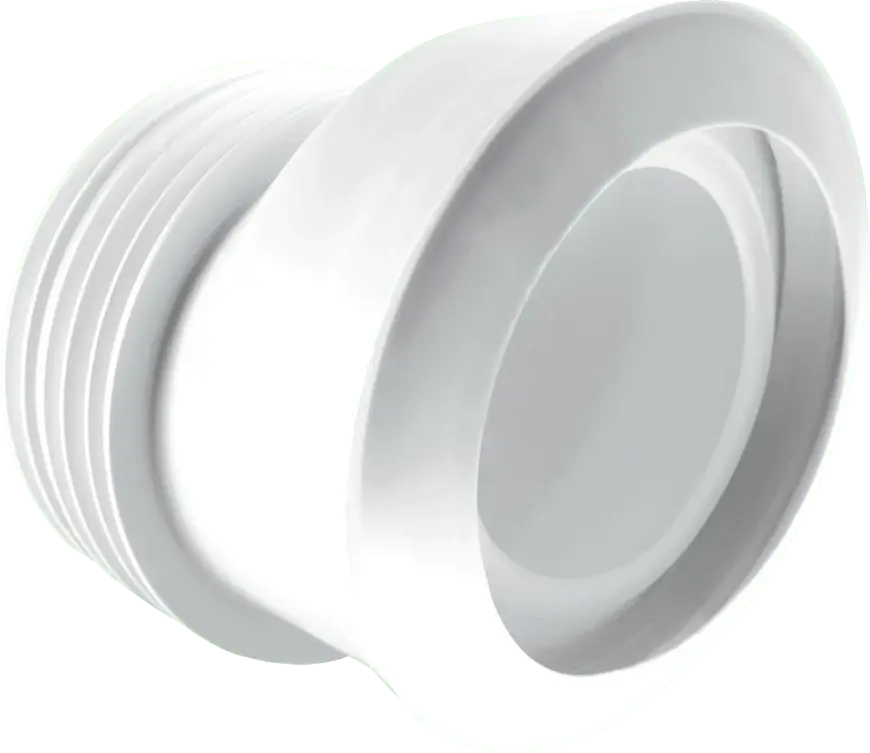 McAlpine MAC-4 97-107mm Inlet x 4"/110mm Outlet 20mm Offset MACFIT WC Connector