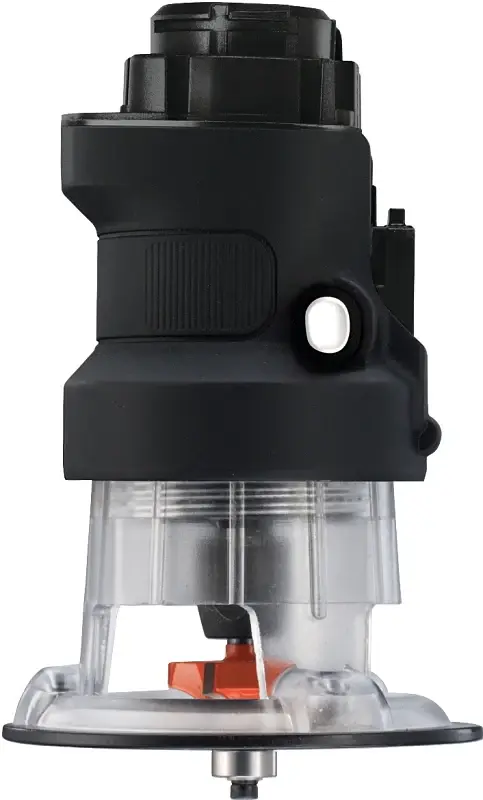 Quick-Change Chuck Black+Decker BDCMTR Router Attachment, All-metal, Black