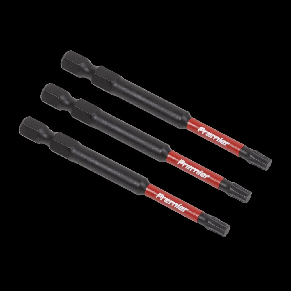 Sealey AK8268 TRX-Star* T25 Impact Power Tool Bits 75mm - 3pc