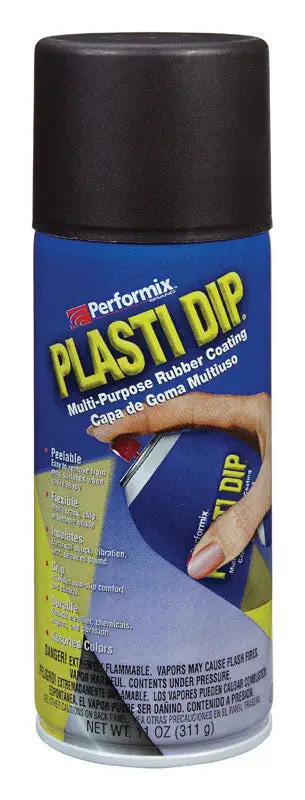 Plasti Dip Flat/Matte Black Cherry Multi-Purpose Rubber Coating 11 oz Pack 3