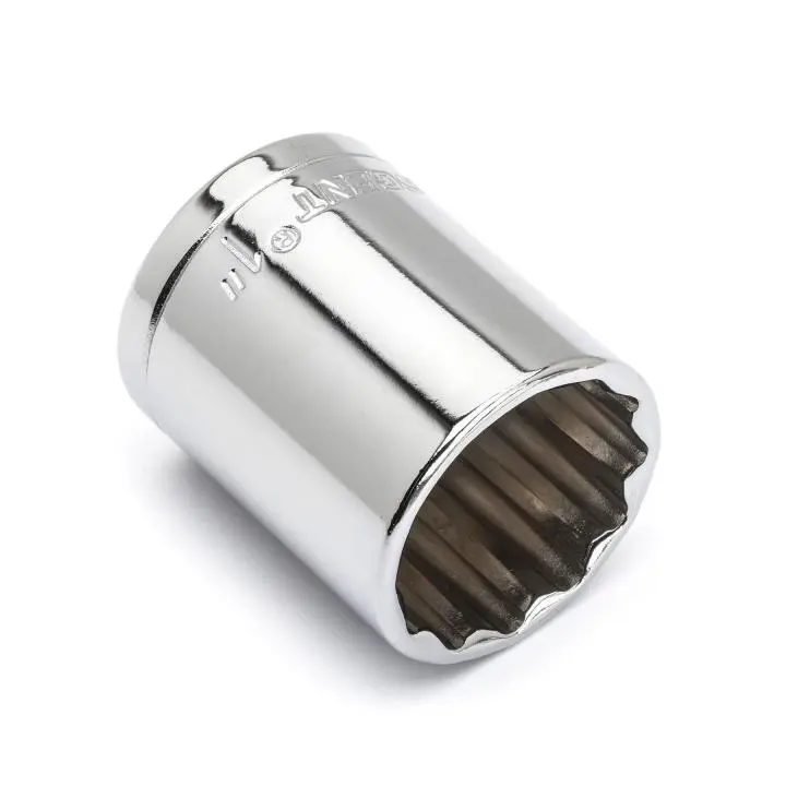 Crescent 1/2 Inch Drive 12 Point Standard SAE Socket 1 Inch Automotive and Industrial Use