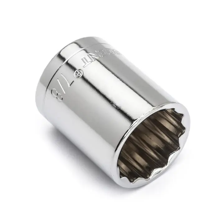Crescent 1/2 Inch Drive 12 Point Standard SAE Socket 7/8 Inch Durable Heavy Duty Use