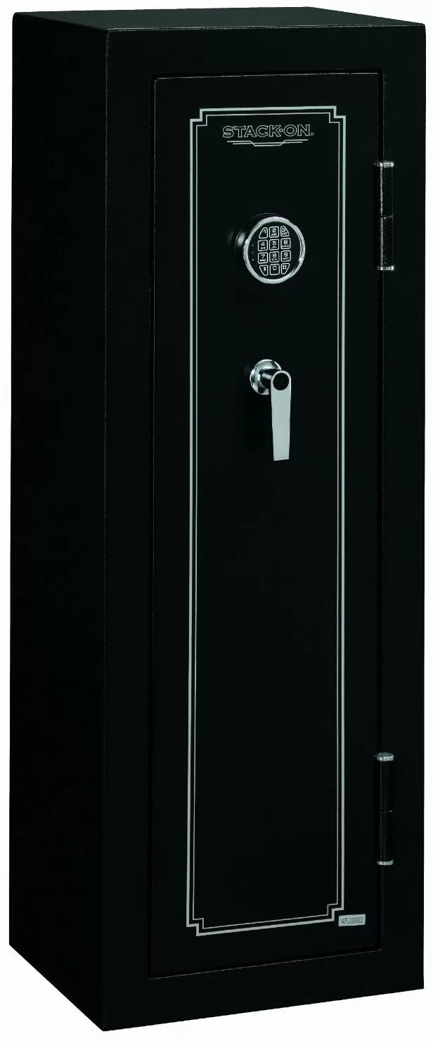 Stack-On FS-14-MB-E Safe Electric Lock Steel Black 7-9/16 cu. ft.