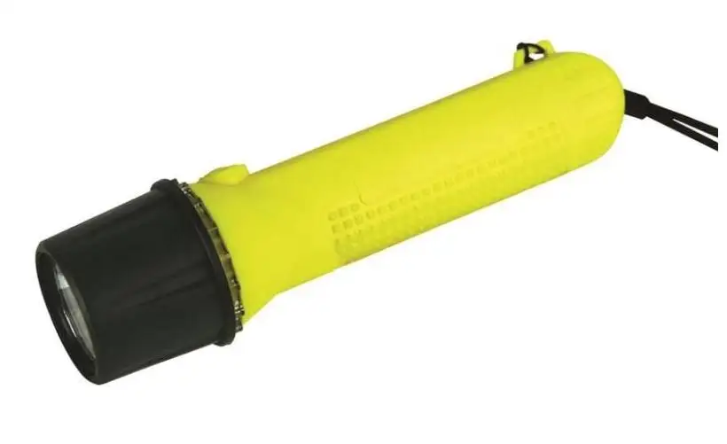 Dorcy 41-0093 65-Lumen Intrinsically Safe LED Flashlight Yellow