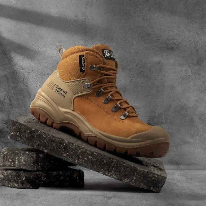 GriSport Sub Contractor Safety Boot Wheat