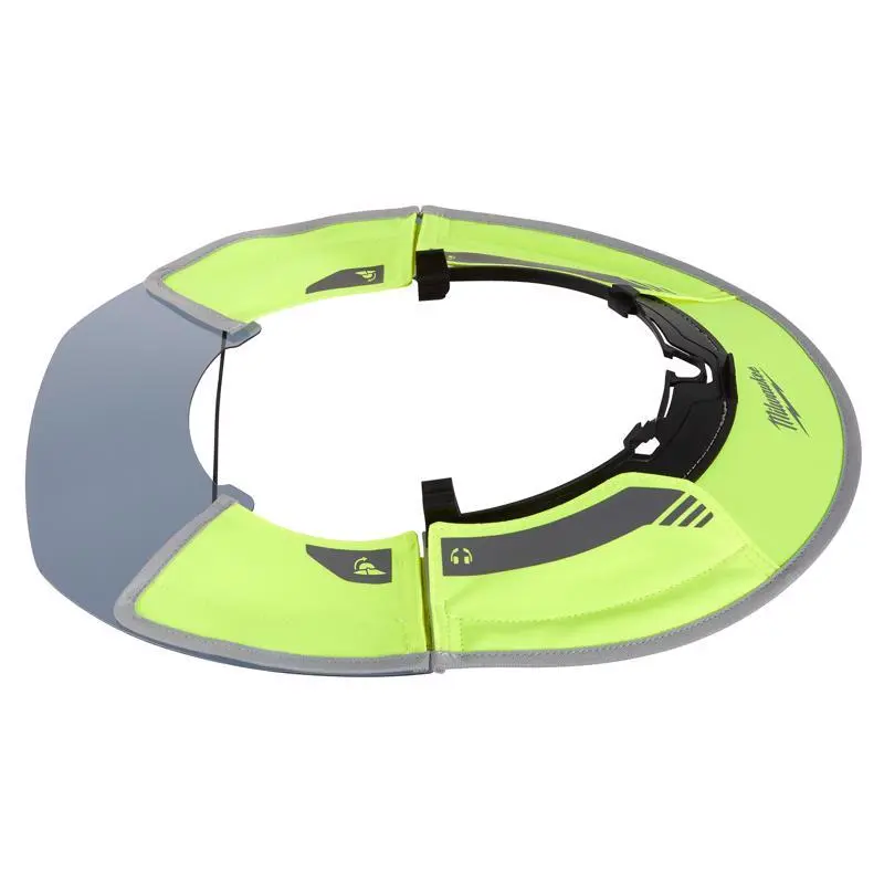 Milwaukee Bolt Visor Fluorescent Yellow Safety and Visibility