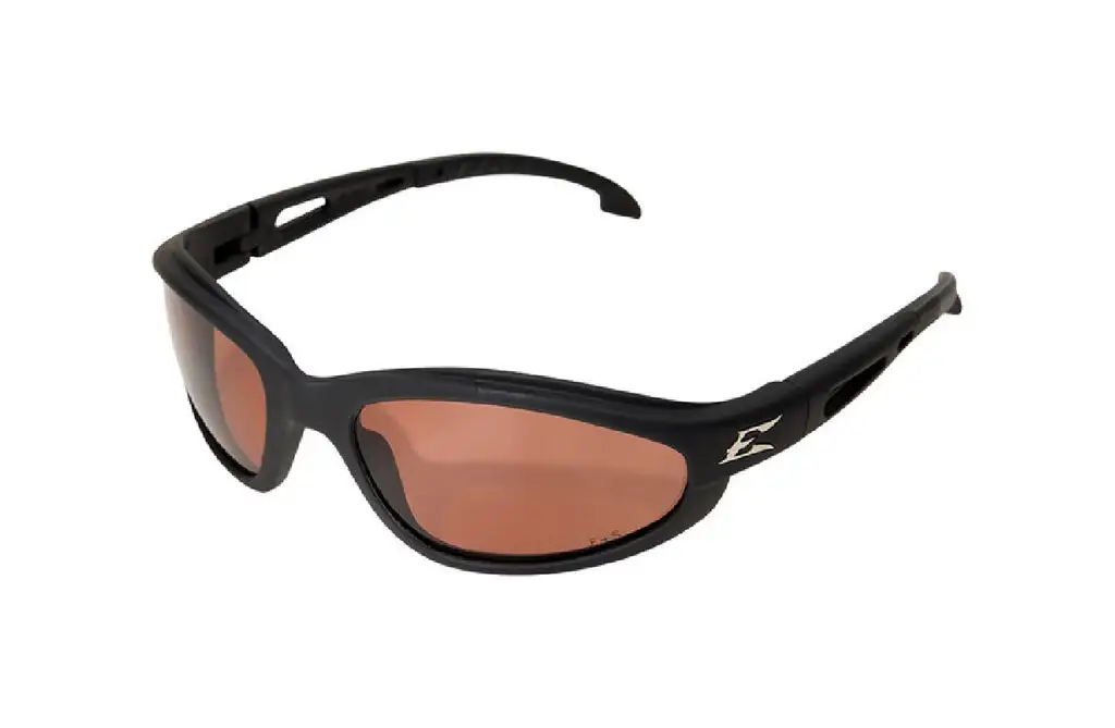 Edge Eyewear Brazeau Safety Glasses White Polarized Smoke Edge Eyeware