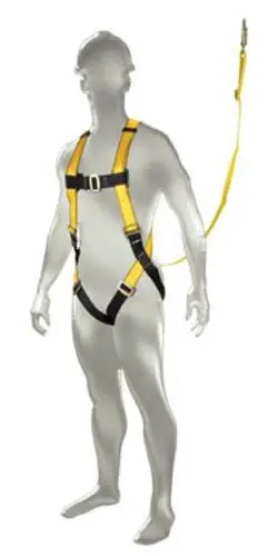 Comfortable Safety Vest Harness Back D-Ring X-Large - Electrical Work Safety Gear MSA Safety Works