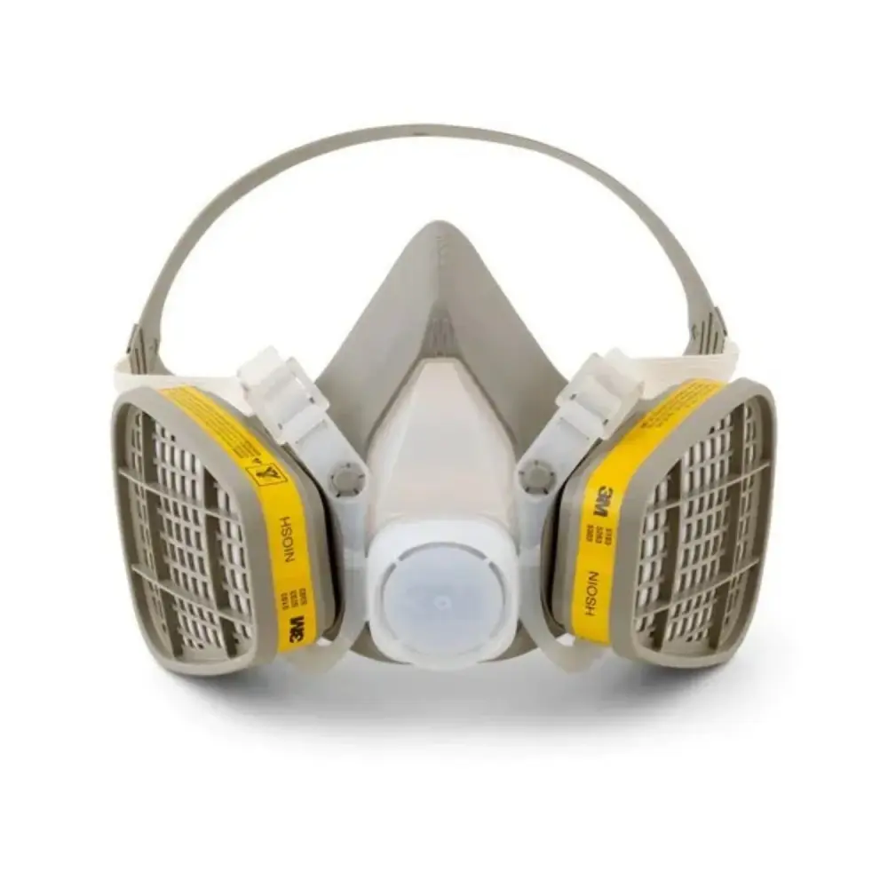 3M™ Half Facepiece Disposable Respirator Assembly 5203, Natural Vapor/Acid Gas, Medium