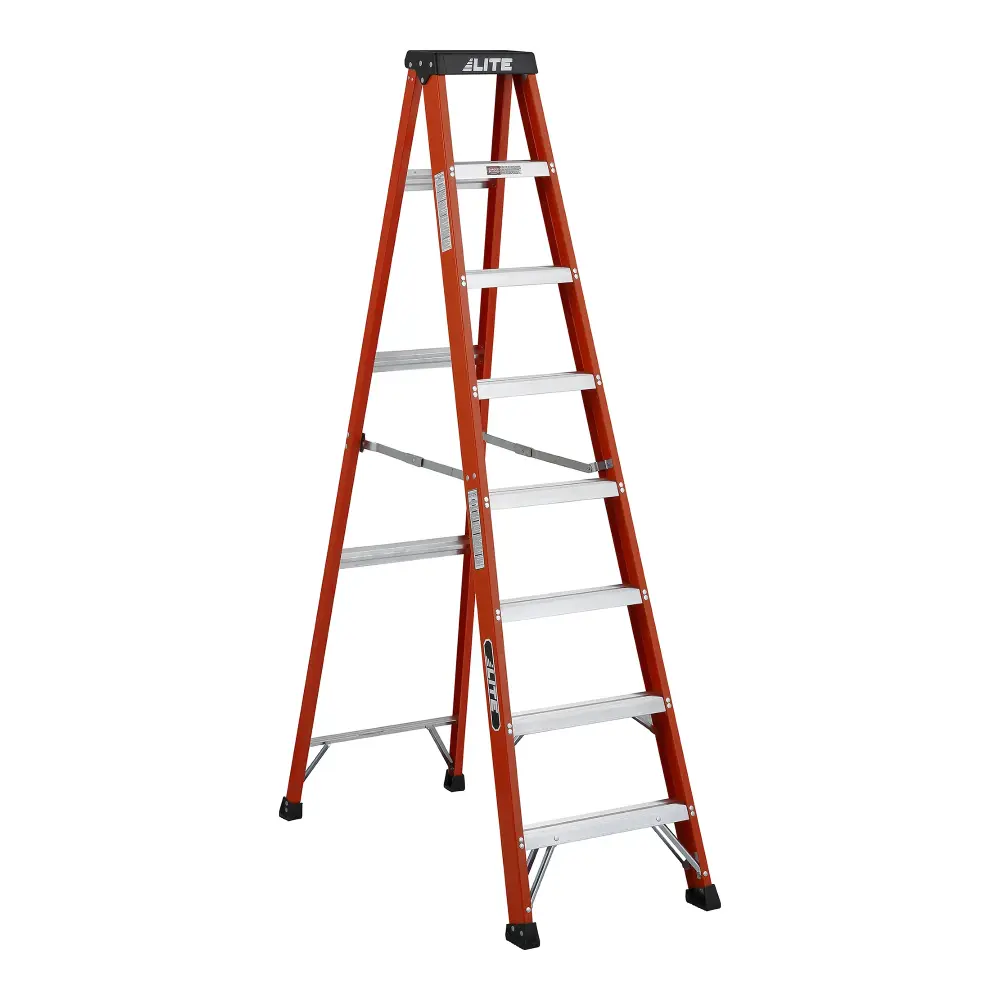 LITE Heavy-Duty Fibreglass Stepladder, 8' (Grade 1A)