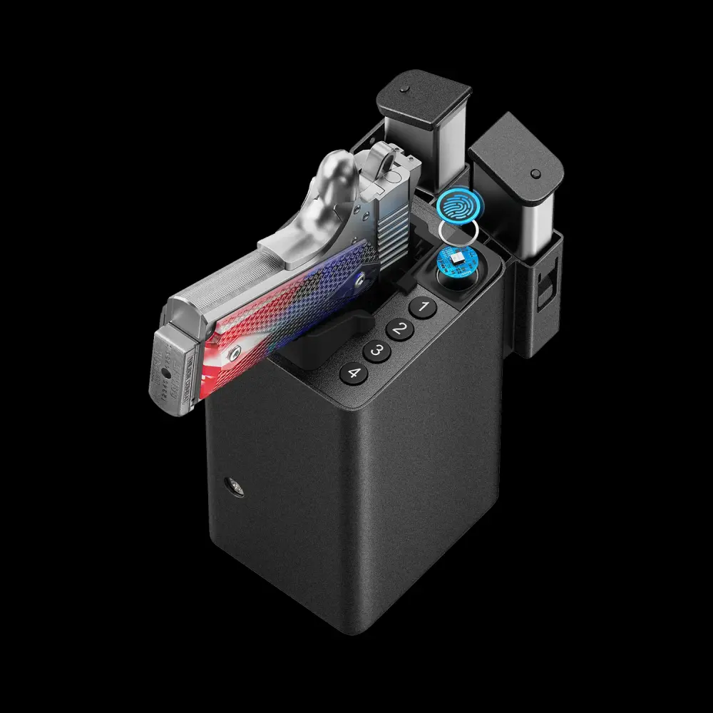 ONNAIS Defender Pro Gun Safe Lock Instant Access 3-Way Unlock