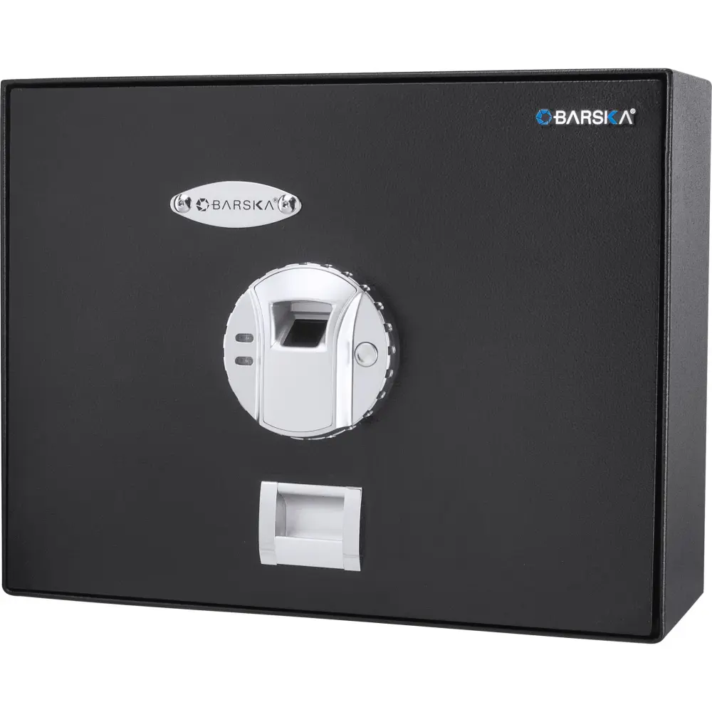 0 23 Cu Ft Top Opening Biometric Security Reliable - Black