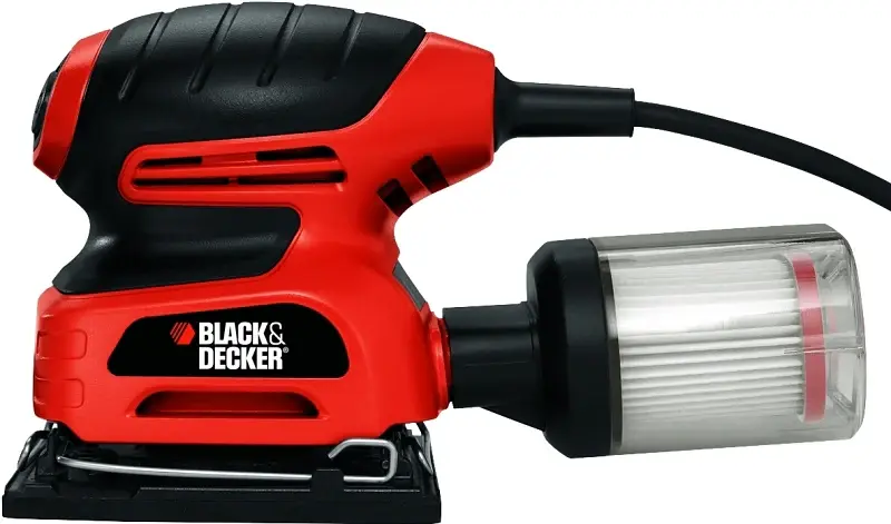Black+Decker BDEQS300/QS900 Orbit Sander Paddle Switch Actuation, 2