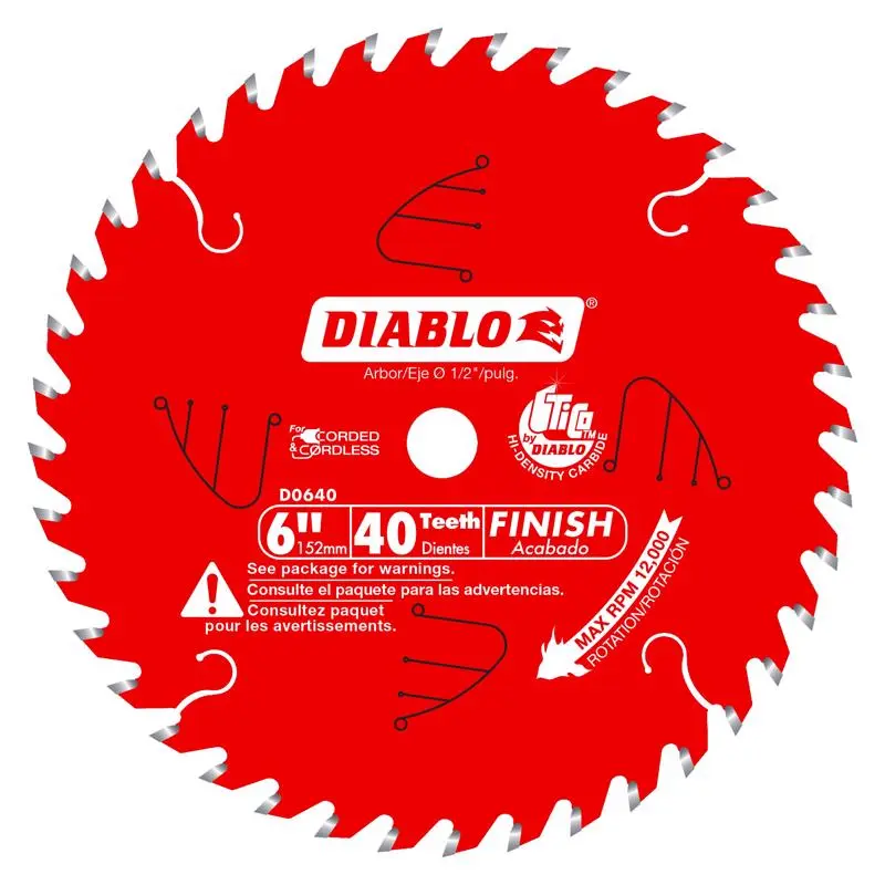 Diablo 6 Inch Ceramic Blend Hook and Lock Sanding Disc 220 Grit Ultra Fine 10 Pack