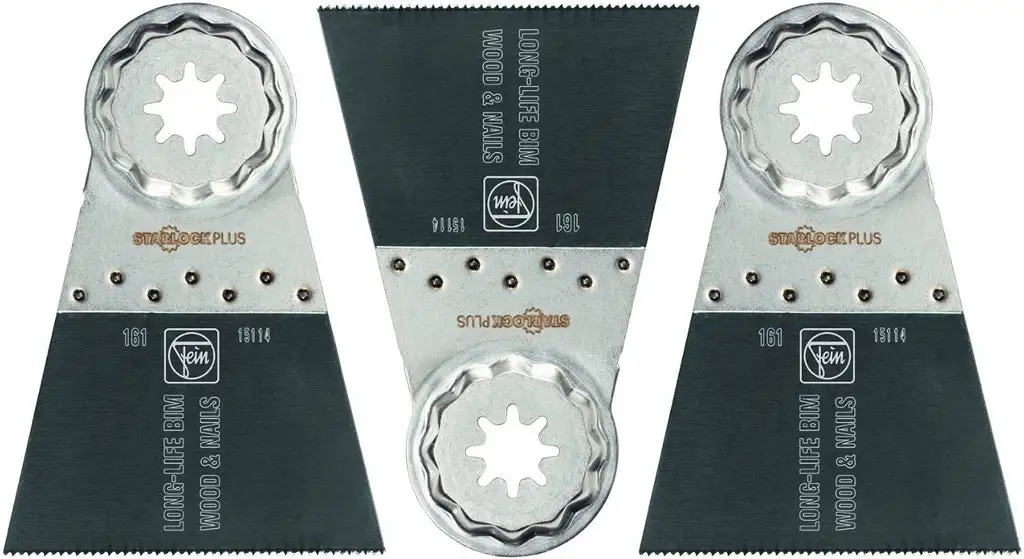 Starlock Hook & Loop Oscillating Sanding Pad Holes Wood and Metal Fein